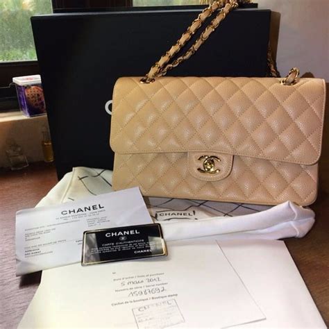 chanel beige classic flap|original Chanel classic flap bag.